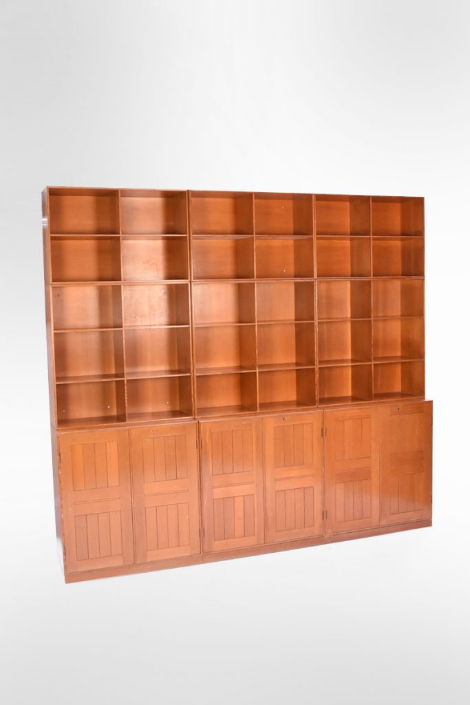 Oregon Pine Freestanding Bookcase The Classic Modern Prop Hire Company