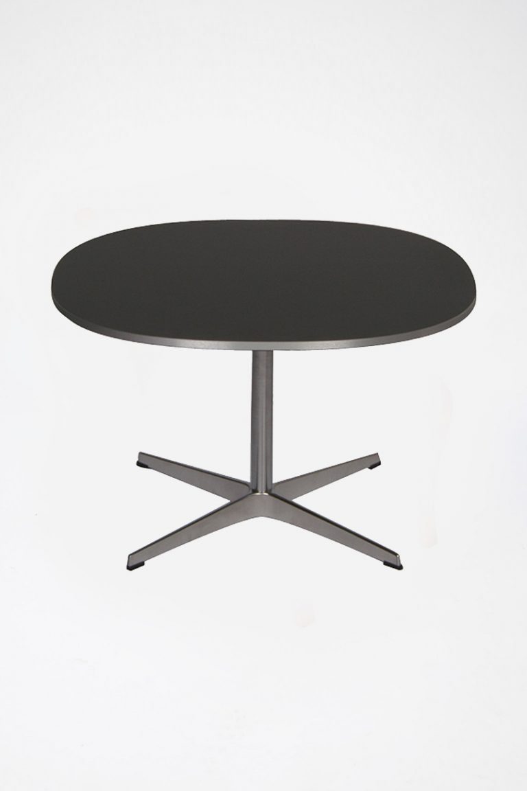 Black & Chrome AJ Coffee Table The Classic Modern Prop Hire Company