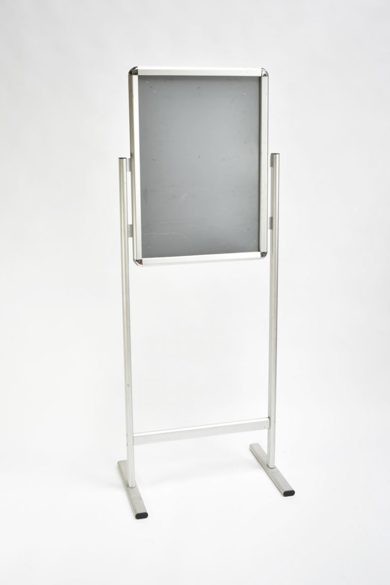 Grey Notice Board The Classic Modern Prop Hire Company