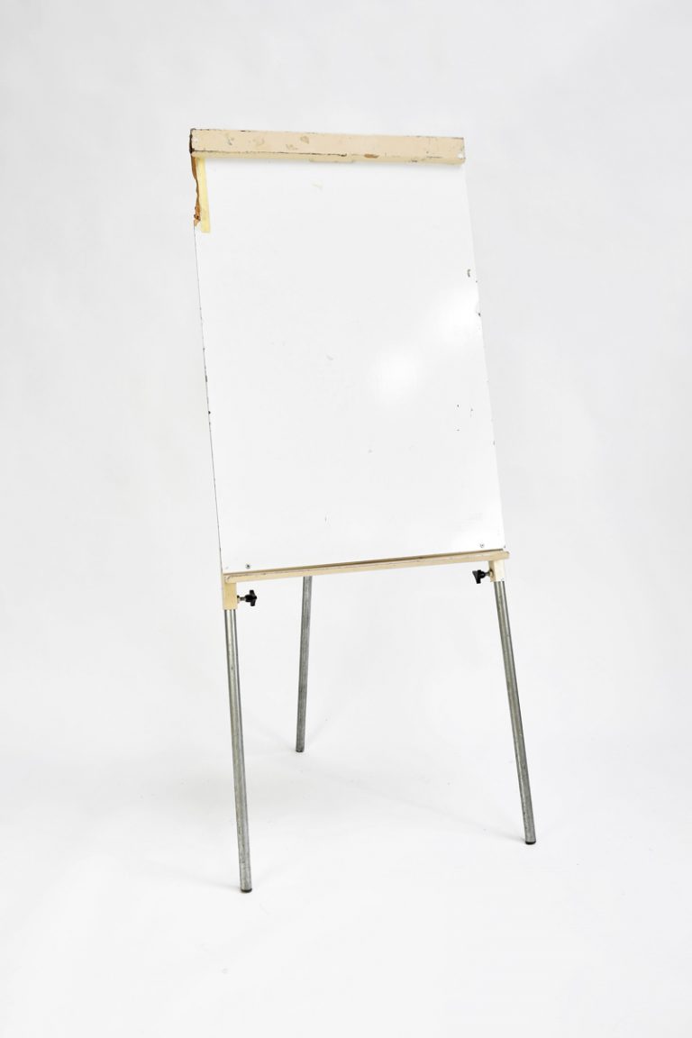 Whiteboard On Adjustable Easel The Classic Modern Prop Hire Company